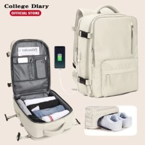 Waterproof Laptop Backpack 16 inch Multifunction Travel Backpack Outdoor Luggage Bag For Unisex