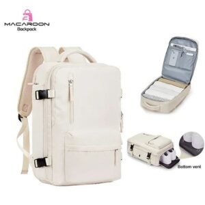 Macaroon 16 inch Laptop Backpack Women Travel Backpack Men Outdoor Luggage Bag Waterproof Bagpack