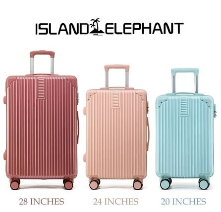 ISLAND ELEPHANT Luggage Travel Bag Hand Carry 20/24/28inch