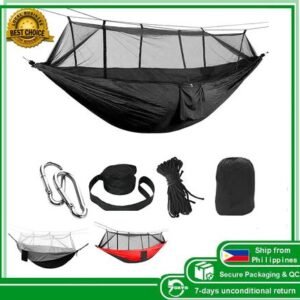 Hammock with mosquito net hammock kulambo Camping Hiking duyanwith stand duyan with net