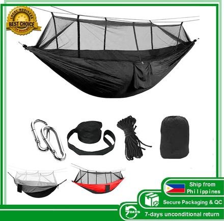 Hammock with mosquito net hammock kulambo Camping Hiking duyanwith stand duyan with net